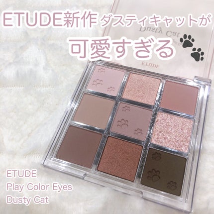 プレイカラーアイズ ダスティキャット/ETUDE/アイシャドウパレットを使ったクチコミ(1枚目)