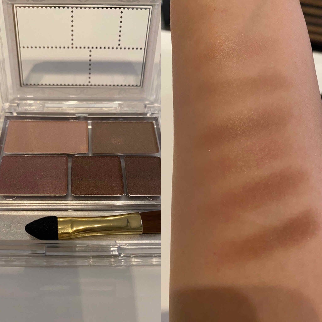 パーフェクトマルチアイズ/キャンメイク/アイシャドウパレットを使ったクチコミ(4枚目)