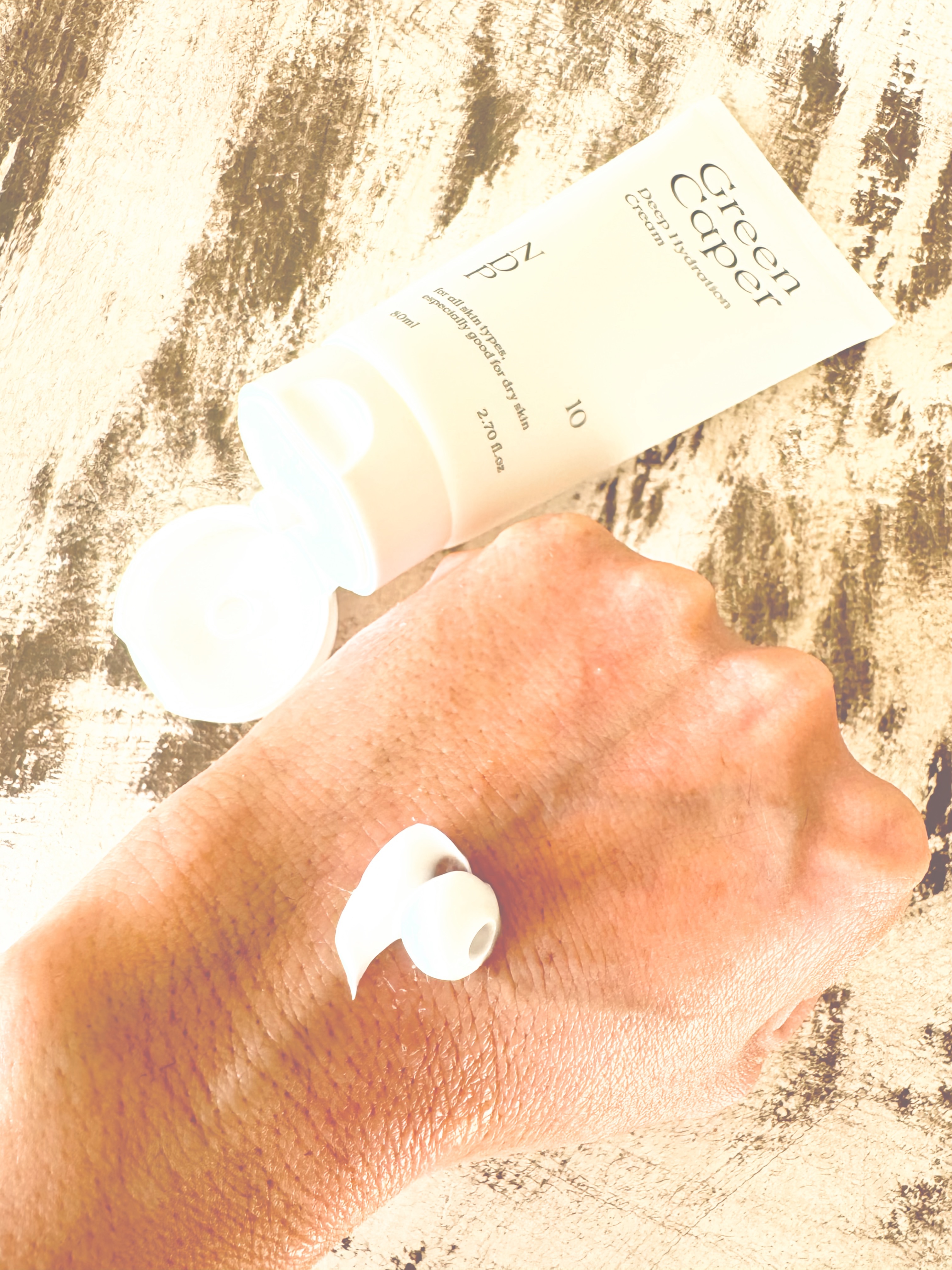 グリーンケイパーディープハイドレーションクリーム/NATURAL DERMA PROJECT/その他スキンケアを使ったクチコミ（2枚目）