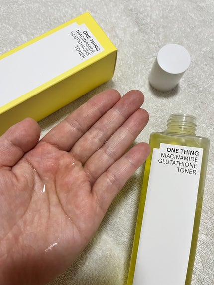 ナイアシンアミドグルタチオントナー/ONE THING/化粧水を使ったクチコミ(4枚目)