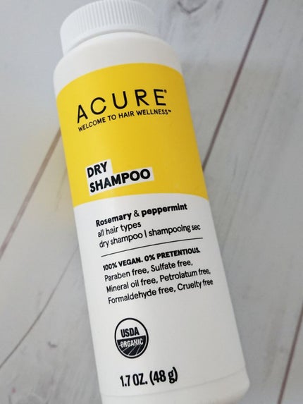オーガニックドライシャンプー/Acure Organics/ドライシャンプーを使ったクチコミ(2枚目)