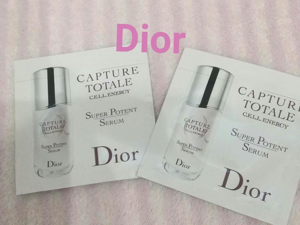 【旧】カプチュール トータル セル ENGY スーパー セラム/Dior/美容液を使ったクチコミ(1枚目)