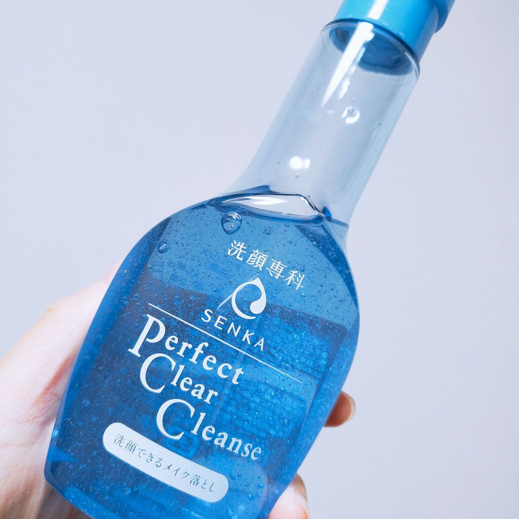 洗顔専科 パーフェクトクリアクレンズ/SENKA(専科)/クレンジングジェルを使ったクチコミ(3枚目)