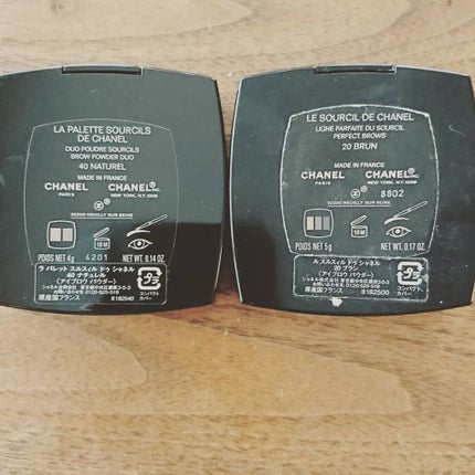 ラ パレット スルスィル ドゥ シャネル/CHANEL/パウダーアイブロウを使ったクチコミ(4枚目)