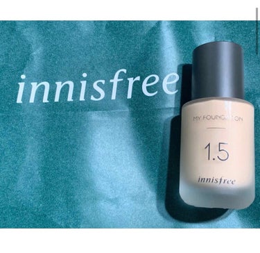 マイファンデーション/innisfree/リキッドファンデーションを使ったクチコミ（1枚目）