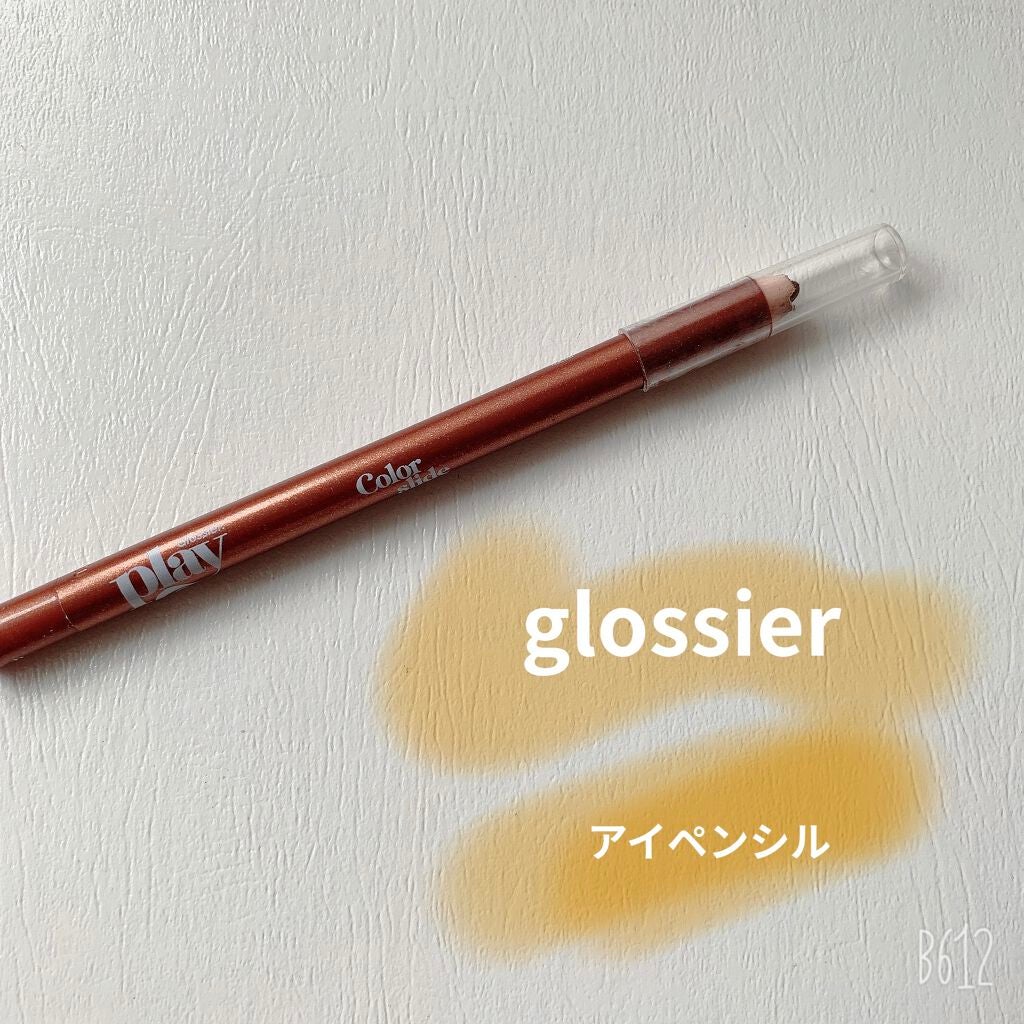 Color Slide/Glossier./ペンシルアイライナーを使ったクチコミ(1枚目)