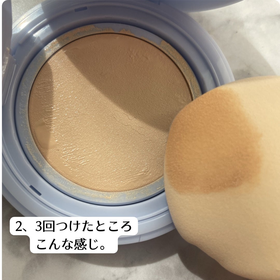 セカンドスキンメッシュマットクッション/hince/クッションファンデーションを使ったクチコミ(4枚目)