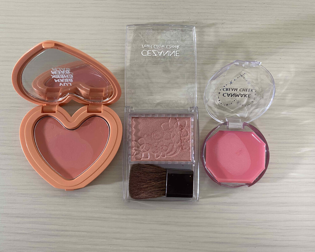 クリームチーク/キャンメイク/ジェル・クリームチークを使ったクチコミ（3枚目）