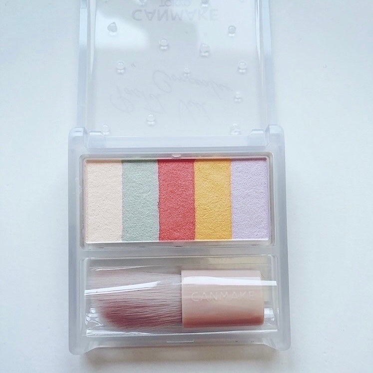 パステルヴェールコンシーラー/キャンメイク/パレットコンシーラーを使ったクチコミ(3枚目)