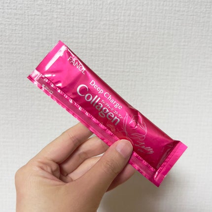 ディープチャージ コラーゲン スティックゼリー/ファンケル/美容サプリメントを使ったクチコミ(3枚目)