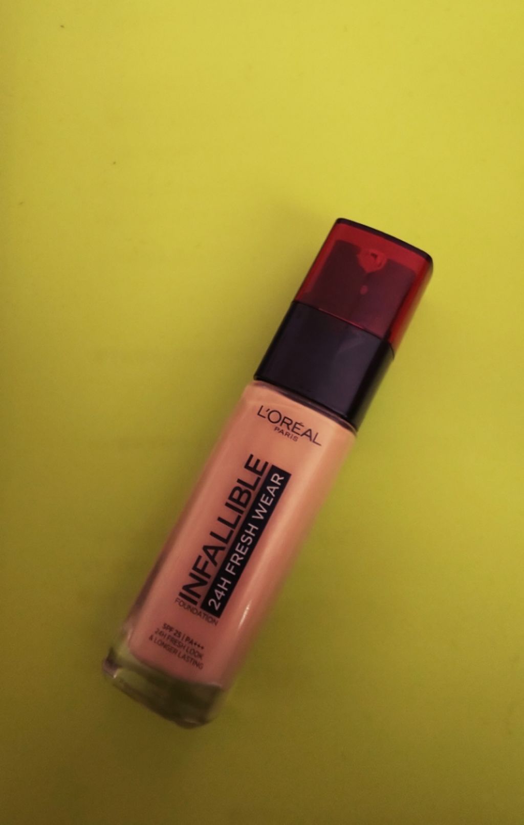 インファリブル フレッシュウェア ファンデーション/ロレアル パリ/リキッドファンデーションを使ったクチコミ（1枚目）