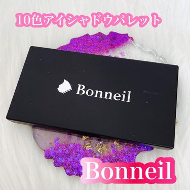 Bonneil Eye Shadow 10 Colors PKのクチコミ「Bonneil
♡10色アイシャドウパレット♡
        PK10    ￥1.580(.....」（1枚目）