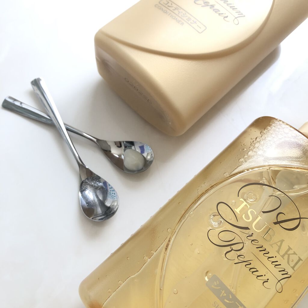 プレミアムリペア シャンプー／ヘアコンディショナー/TSUBAKI/市販シャンプーを使ったクチコミ（2枚目）