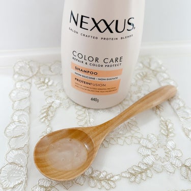 NEXXUS(ネクサス) リペアアンドカラープロテクト シャンプー / トリートメントのクチコミ「＼ ヘアカラー後の髪に！／

今回ご紹介するのは、
NEXXUS(ネクサス)のカラーケアシリー.....」（2枚目）