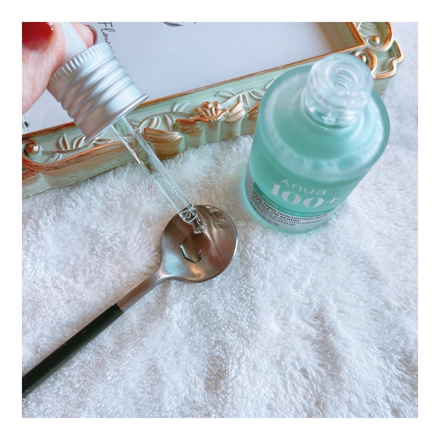 PDRNヒアルロン酸カプセル100セラム/Anua/美容液を使ったクチコミ(2枚目)