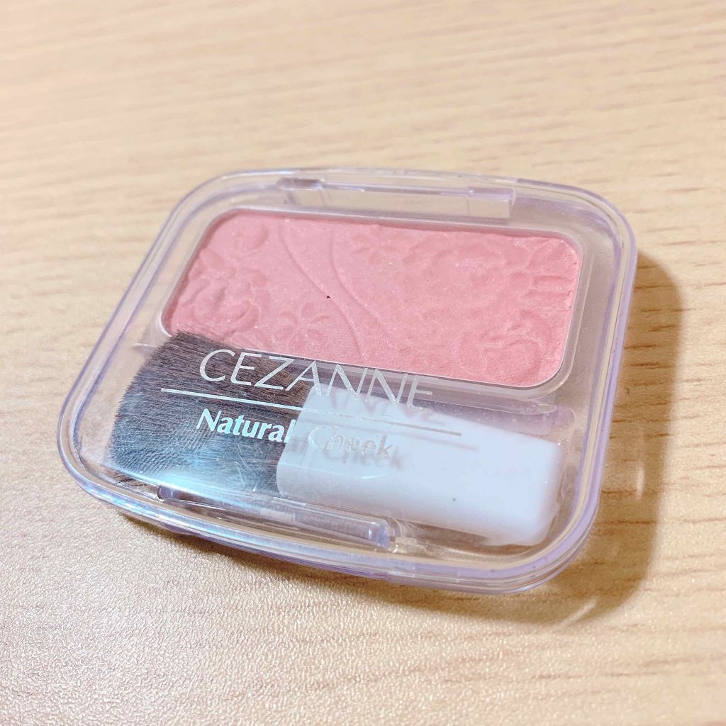 ナチュラル チークN/CEZANNE/パウダーチークを使ったクチコミ(1枚目)