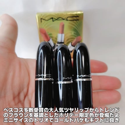 トレジャー アイシャドウ パレット ×6/M・A・C/アイシャドウパレットを使ったクチコミ(6枚目)