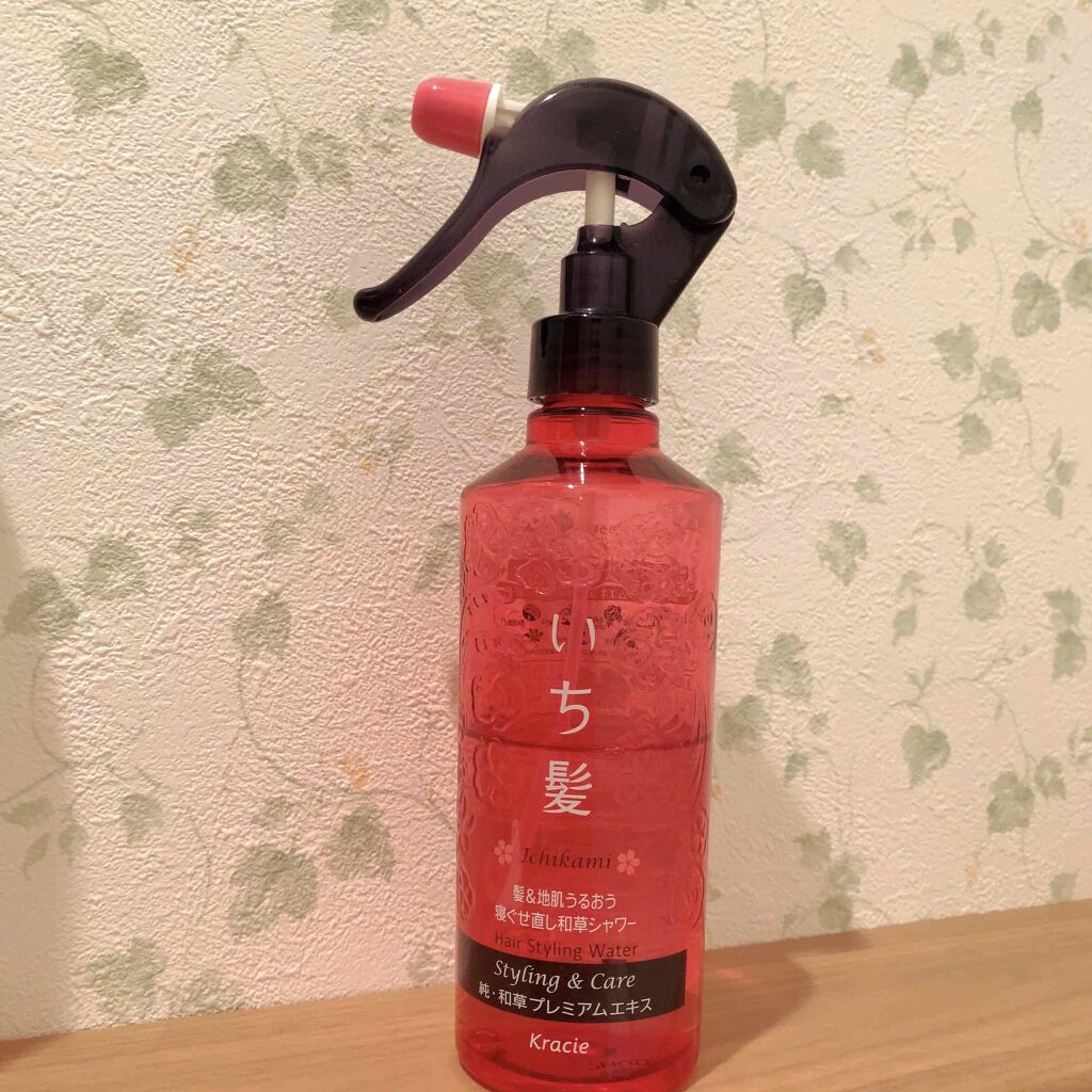 髪＆地肌うるおう寝ぐせ直し和草シャワー/いち髪/ヘアミストを使ったクチコミ（1枚目）