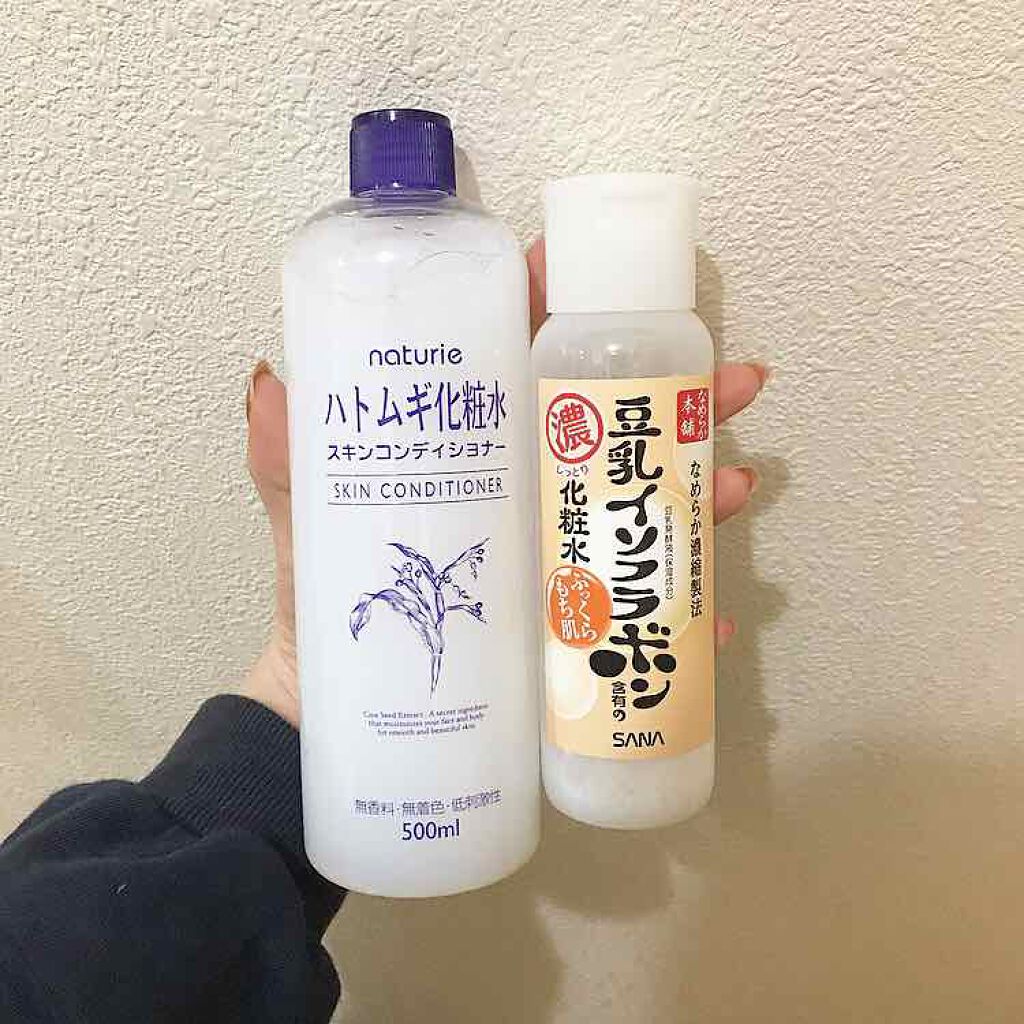 ハトムギ化粧水(ナチュリエ スキンコンディショナー R )/ナチュリエ/化粧水を使ったクチコミ(2枚目)