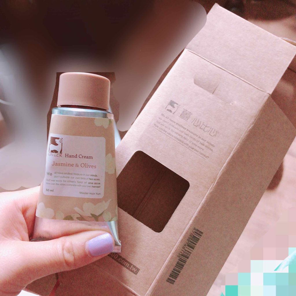 茉莉青橄覧護手霜/Sasatinnie (台湾)/ハンドクリームを使ったクチコミ（1枚目）