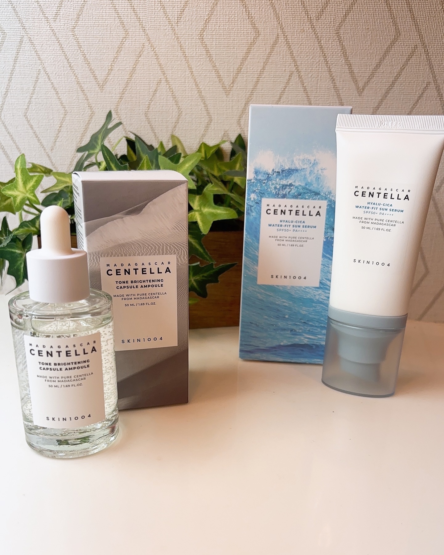 ヒアルーシカ ウォーターフィット サンセラム/SKIN1004/日焼け止めローションを使ったクチコミ（1枚目）