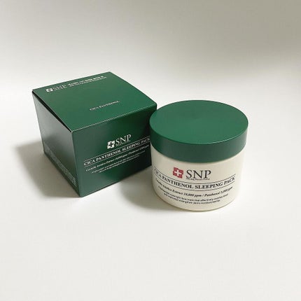 シカパンテノールスリーピングパック/SNP/フェイスクリームを使ったクチコミ(1枚目)