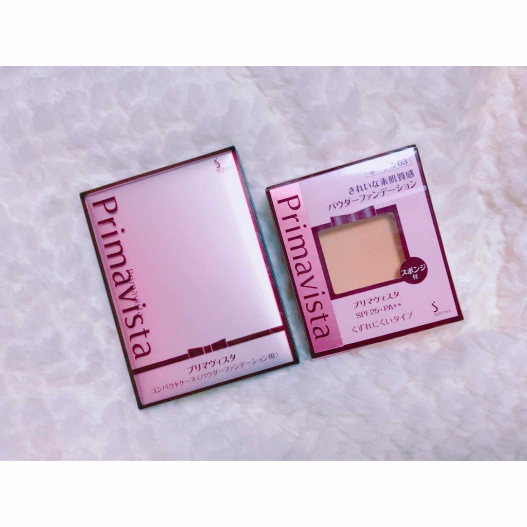 くずれにくい きれいな素肌質感パウダーファンデーション/プリマヴィスタ/パウダーファンデーションを使ったクチコミ(3枚目)