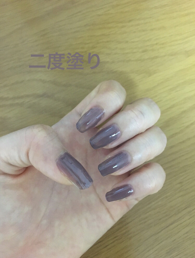 ネイルホリック BR305/ネイルホリック/マニキュアを使ったクチコミ（3枚目）