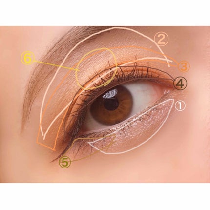 UR GLAM BLOOMING EYE COLOR PALETTE/U R GLAM/アイシャドウパレットを使ったクチコミ(4枚目)