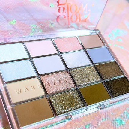 ソフトブラーリングアイパレット/wakemake/アイシャドウパレットを使ったクチコミ(2枚目)