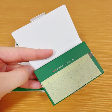 ドクタージー オイルコントロールペーパー/Dr.G/あぶらとり紙を使ったクチコミ(2枚目)