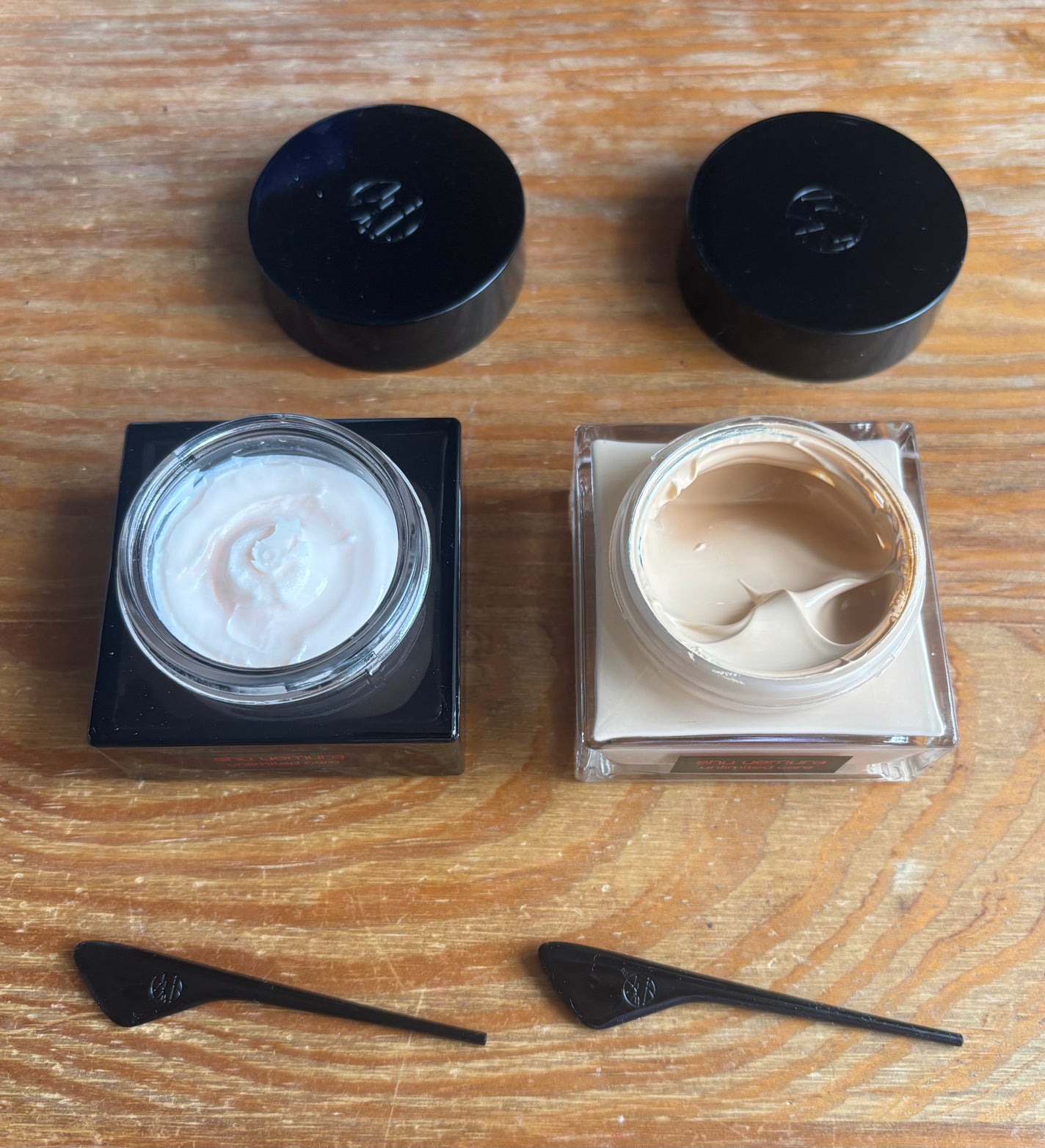 アンリミテッド ケア セラムイン クリーム ファンデーション/shu uemura/クリーム・エマルジョンファンデーションを使ったクチコミ(3枚目)