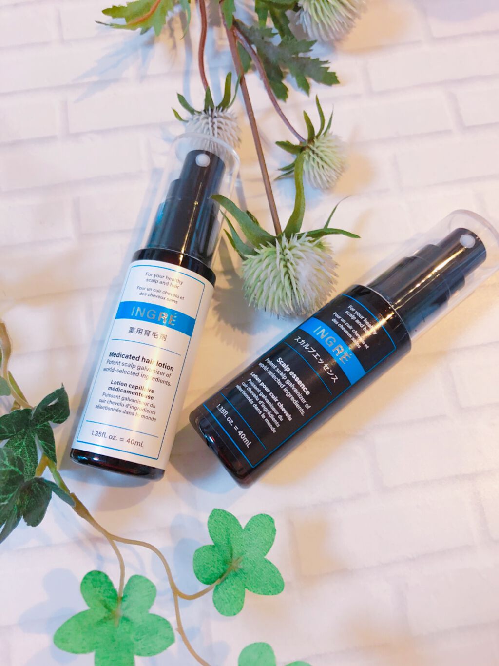 オタネ on LIPS 「#育毛剤と#スカルプエッセンスの二つを使用する新しいタイプのヘ..」(1枚目)