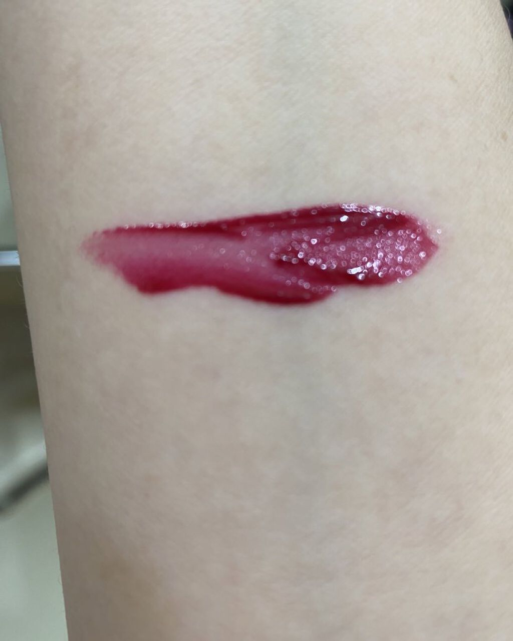 グラスティングウォーターティント 韓服エディション #13 berry violet/rom&nd/リップティントを使ったクチコミ（3枚目）