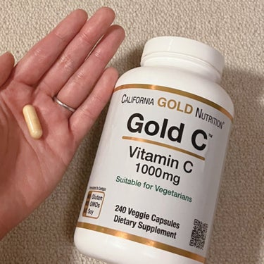 ゴールドC ビタミンC/CALIFORNIA GOLD NUTRITION/健康サプリメントを使ったクチコミ（2枚目）