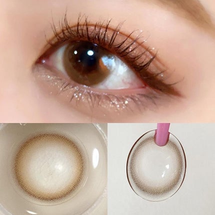 超モテコンウルトラワンデー/モテコン/ワンデー(1DAY)カラコンを使ったクチコミ(2枚目)