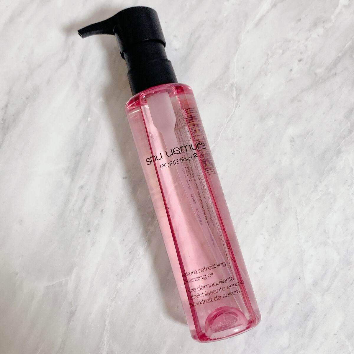 フレッシュ クリア サクラ クレンジング オイル/shu uemura/オイルクレンジングを使ったクチコミ(1枚目)