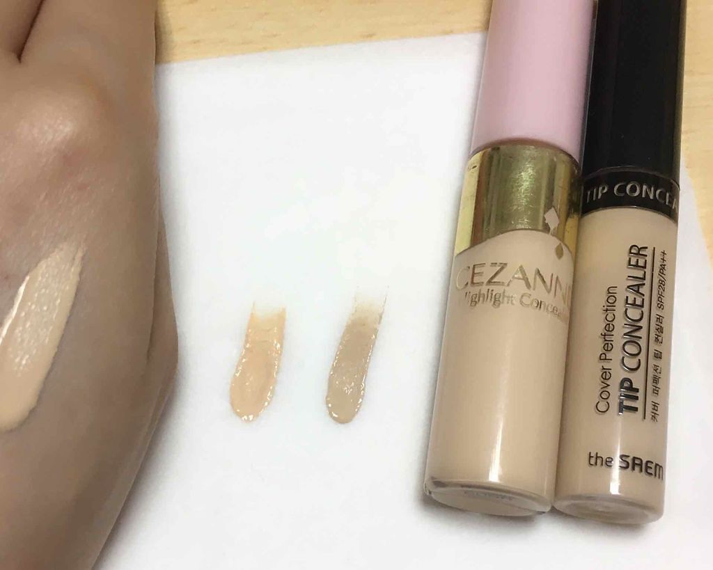 カバーパーフェクション チップコンシーラー/the SAEM/リキッドコンシーラーを使ったクチコミ(1枚目)