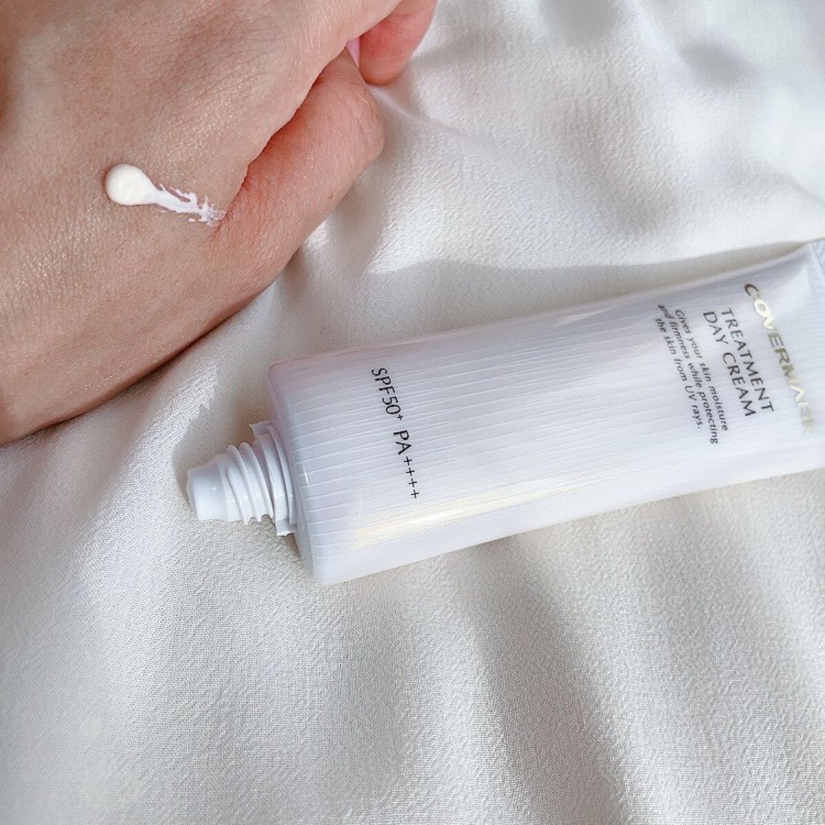 トリートメント デイ クリーム/COVERMARK/日焼け止めクリームを使ったクチコミ（2枚目）