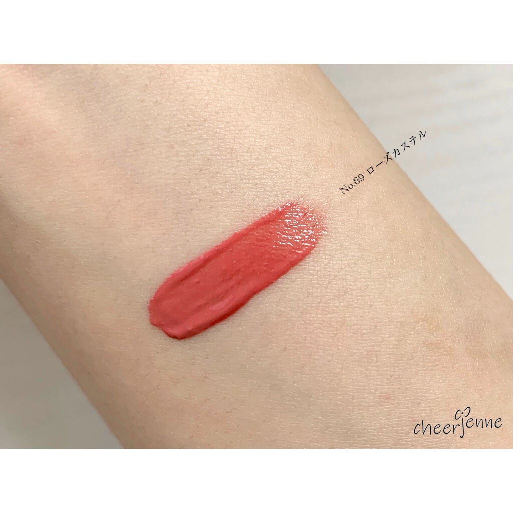 ルージュ ヴォリュプテ シャイン/YVES SAINT LAURENT BEAUTE/口紅を使ったクチコミ(3枚目)