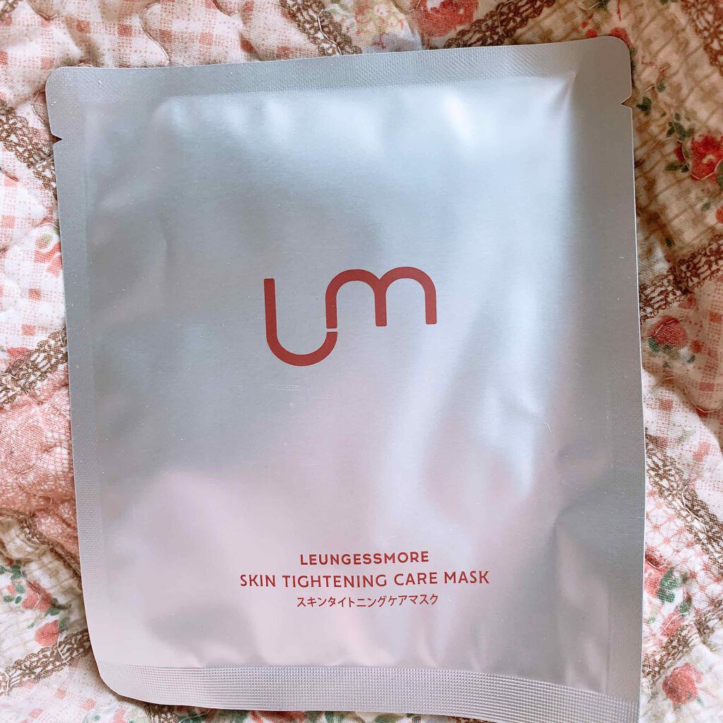 スキンタイトニングケアマスク/LEUNGESSMORE/シートマスク・パックを使ったクチコミ（1枚目）