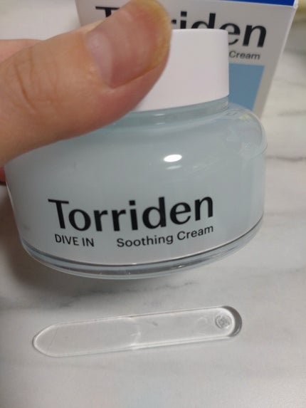 ダイブインスージングクリーム/Torriden/フェイスクリームを使ったクチコミ(2枚目)