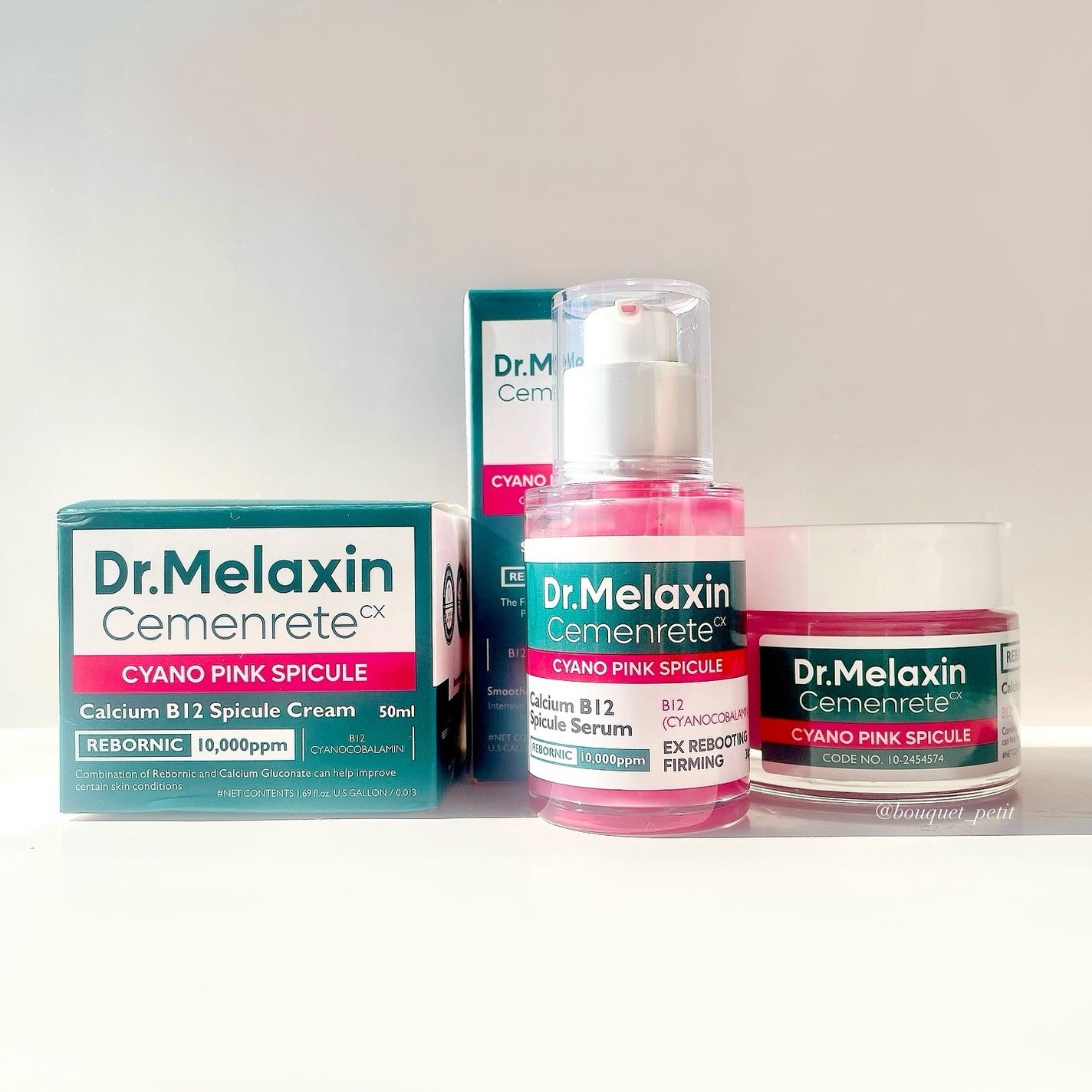 セメンリトシアノ ピンクスピキュールセラム/Dr.Melaxin/美容液を使ったクチコミ(2枚目)