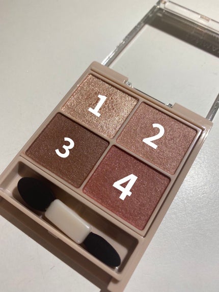 シルキースフレアイズ(マットタイプ)/キャンメイク/アイシャドウパレットを使ったクチコミ(2枚目)