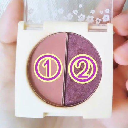 CMBバームアイシャドウ/セリア/ジェル・クリームアイシャドウを使ったクチコミ(4枚目)