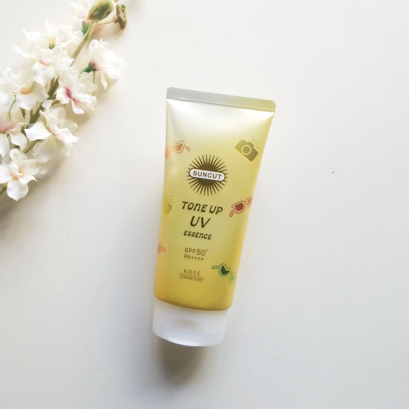 サンカットR トーンアップUV エッセンス レモンイエロー/サンカット®/日焼け止めローションを使ったクチコミ（1枚目）