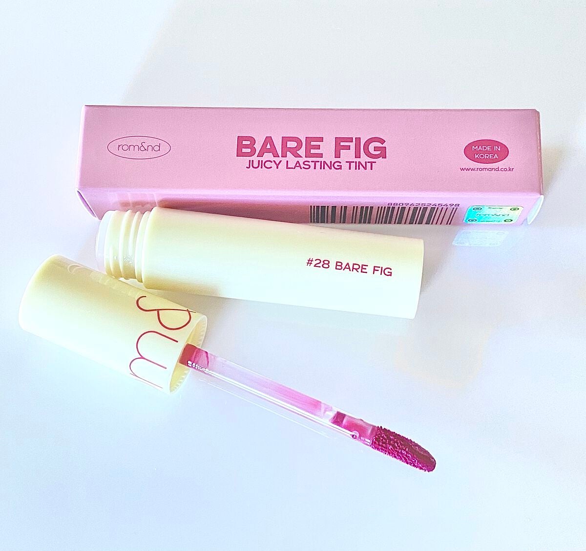 ジューシーラスティングティント/rom&nd/リップティントを使ったクチコミ(1枚目)
