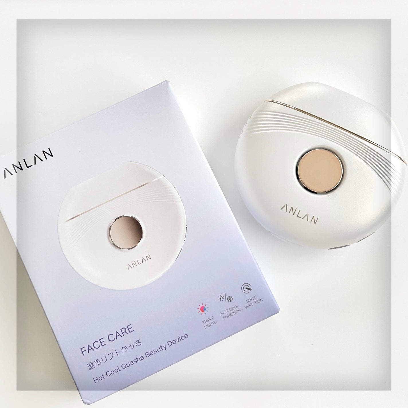 温冷リフトかっさ/ANLAN/美顔器・マッサージを使ったクチコミ(1枚目)