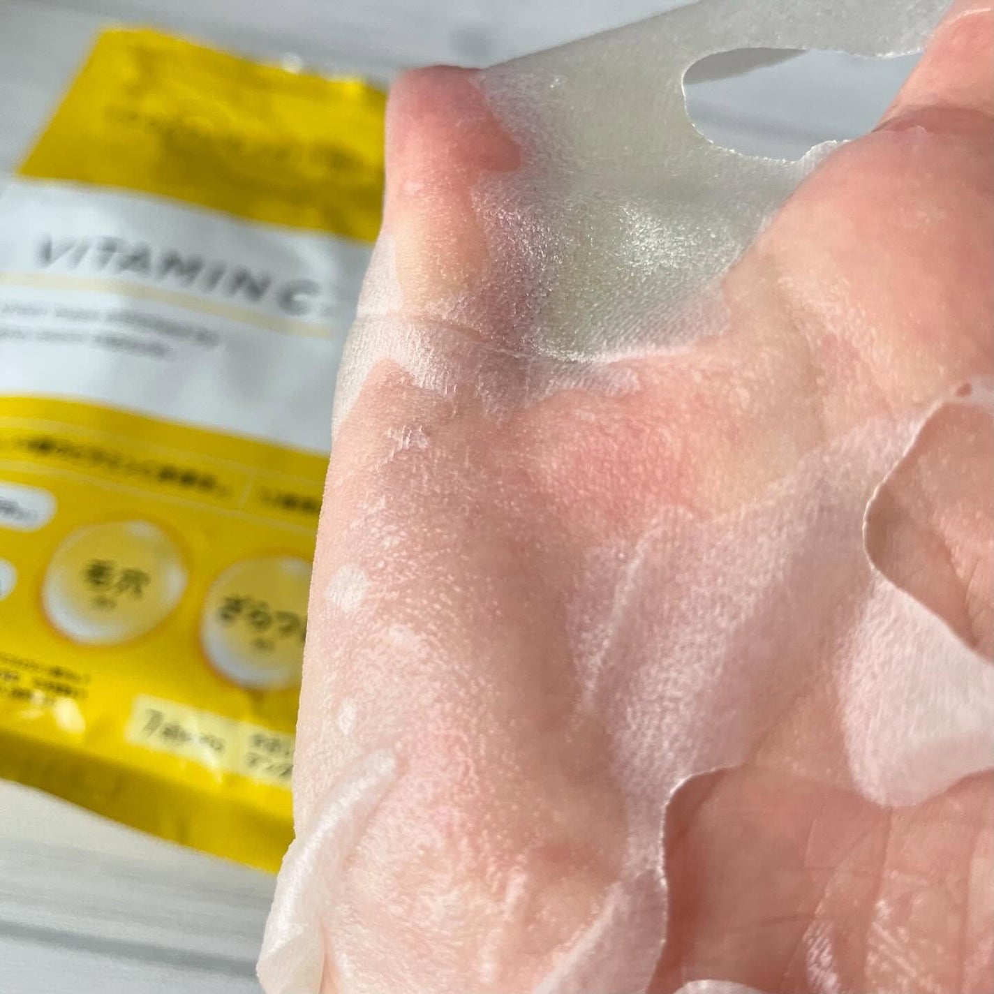 CPフェイスマスク V/カプセルセラム/シートマスク・パックを使ったクチコミ(6枚目)