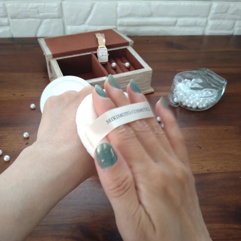 ビューティスキンパウダー/ミキモト コスメティックス/ルースパウダーを使ったクチコミ(3枚目)
